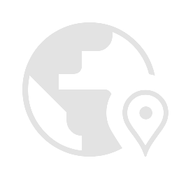 globe location pin 256dp e3e3e3 fill0 wght200 grad0 opsz48