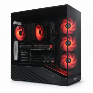 komputer gamingowy ryzen 5 7500f / 16gb ddr5 / 1tb / rtx5060ti 16gb / lianli v100r / wifi